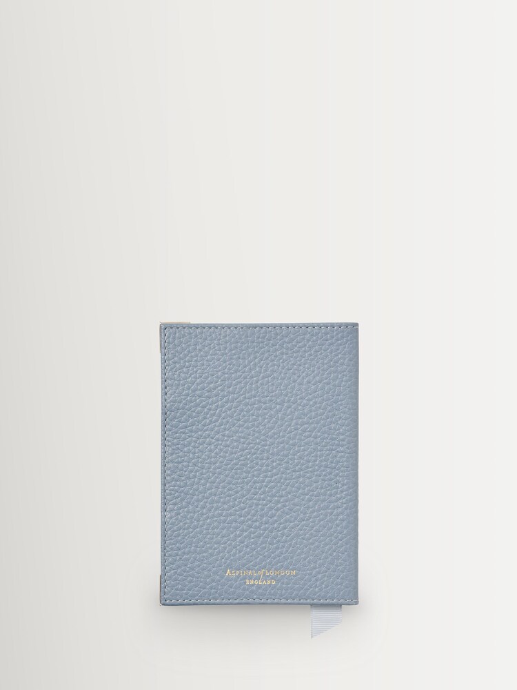 Aspinal of London Blue Plain Passport Cover Wallet - Image 2 of 3