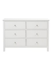 Cotswold Company Pure White Simply Cotswold 6 Drawer Chest - Image 2 of 6