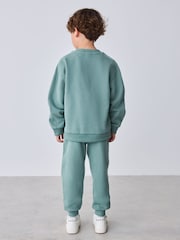 Verde medio - Conjunto de sudadera y pantalones de chándal de Baker by Ted Baker - Imagen 5 de 16