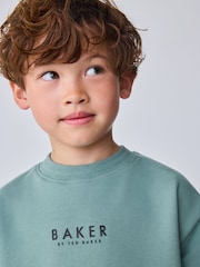 Verde medio - Conjunto de sudadera y pantalones de chándal de Baker by Ted Baker - Imagen 6 de 16