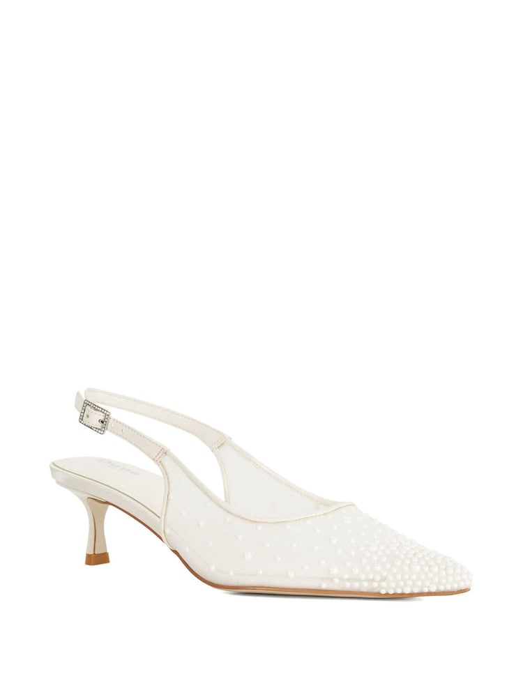 Dune London White Companionship Shoes - Image 2 of 5