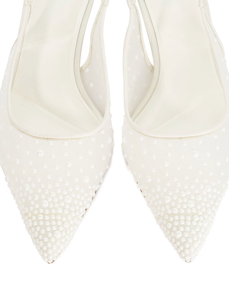 Dune London White Companionship Shoes - Image 5 of 5