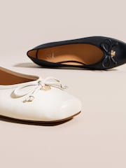 Schwarz - Dune London Harllowe Ballet Freizeitschuhe - Bild 3 von 8