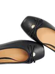 Schwarz - Dune London Harllowe Ballet Freizeitschuhe - Bild 8 von 8