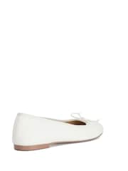Dune London Natural Helenne Ballet Pumps - Image 3 of 5