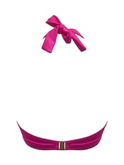 Pour Moi Pink Halterneck Madrid Bikini Top - Image 4 of 4