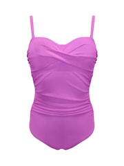 Pour Moi Ultraviolet Santa Monica Removable Straps Tummy Control Swimsuit - Image 3 of 4