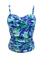 Pour Moi Aqua Palm Santa Monica Non-Wired Strapless Tankini - Image 3 of 4
