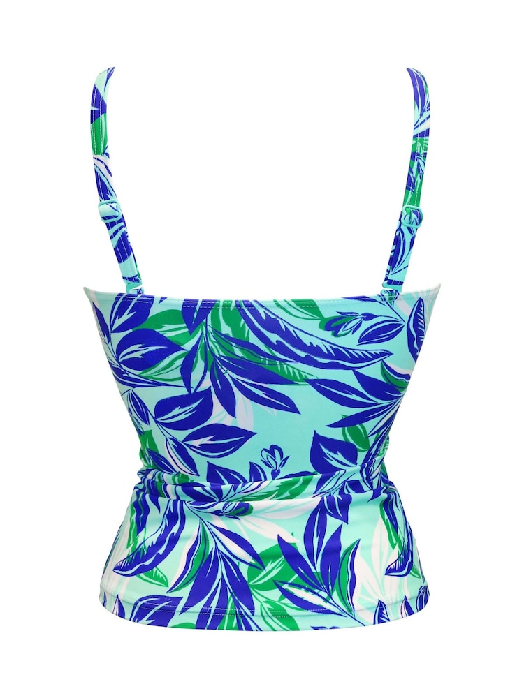Pour Moi Aqua Palm Santa Monica Non-Wired Strapless Tankini - Image 4 of 4