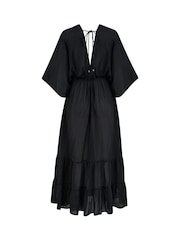 Pour Moi Tassel Trim Tiered Maxi Kaftan - Imagen 5 de 5