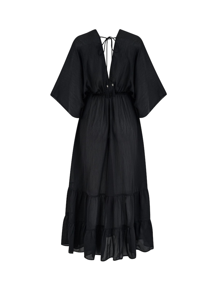 Pour Moi Tassel Trim Tiered Maxi Kaftan - Imagen 5 de 5