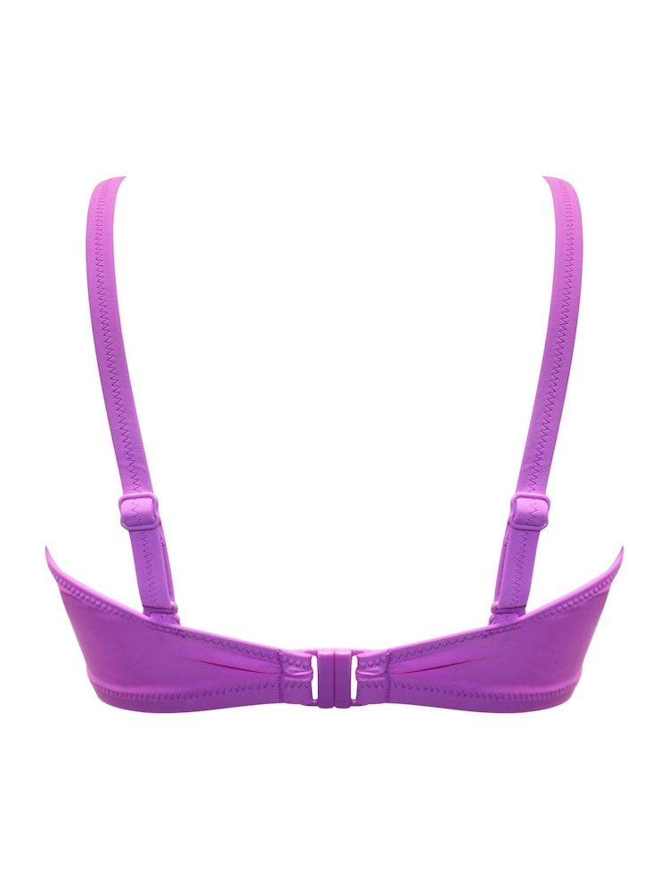 Pour Moi Ultraviolet Strapless Free Spirit Bikini Top - Image 4 of 4 Pour Moi Ultraviolet Strapless Free Spirit Bikini Top - Image 4 of 4