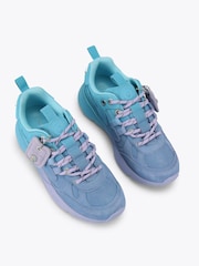 Kurt Geiger London Blue Trainers - Image 2 of 4