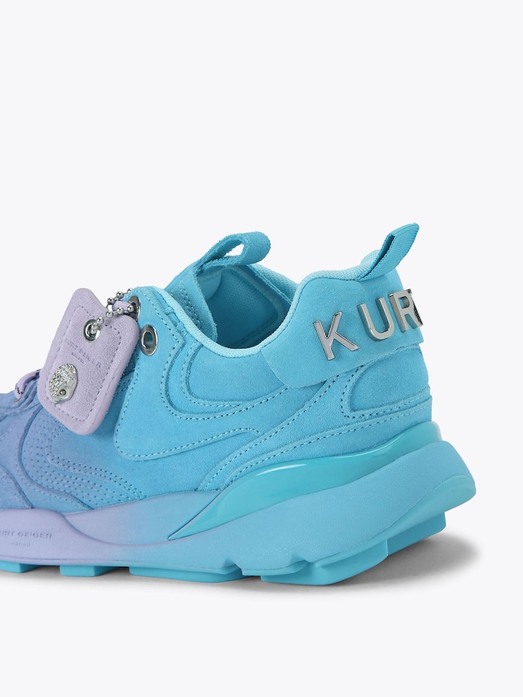 Kurt Geiger London Blue Trainers - Image 4 of 4