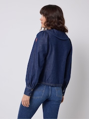SCAMP & DUDE Denim Collared Shirt - Image 2 of 6