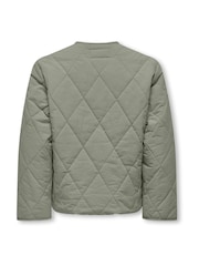 ONLY KIDS Green Quilted Jacket - Image 6 of 7