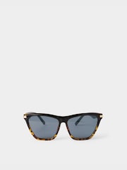 Katie Loxton Black Tortoise Shell Gradient Marbella Sunglasses - Image 1 of 5