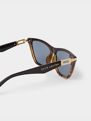 Katie Loxton Black Tortoise Shell Gradient Marbella Sunglasses - Image 4 of 5