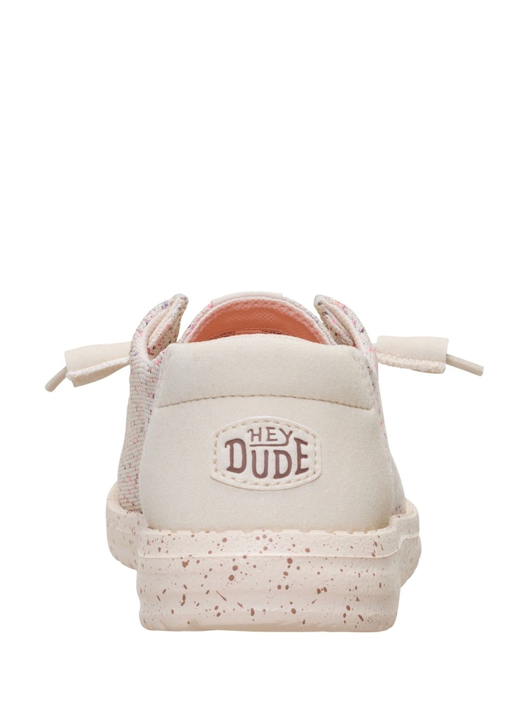 HEYDUDE Brown Wendy Stretch Speckle Slip On Shoes - Image 5 of 5 HEYDUDE Brown Wendy Stretch Speckle Slip On Shoes - Image 5 of 5