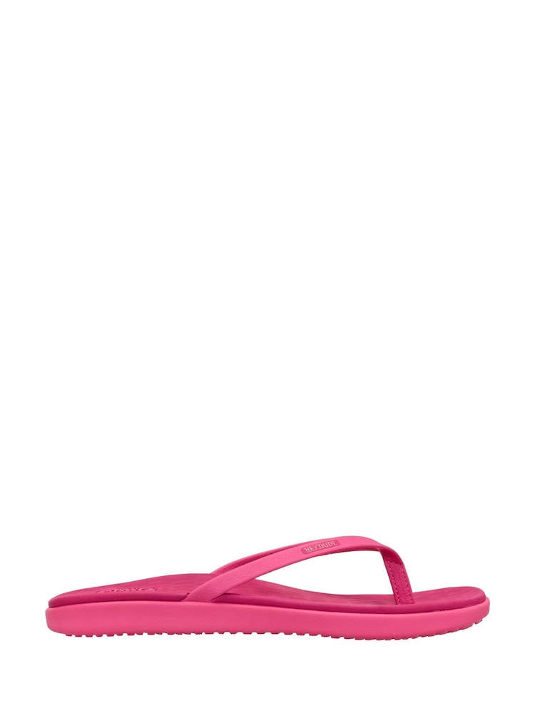 HEYDUDE Pink Maui Breeze Flip Flop Sandals - Image 2 of 6