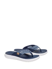 HEYDUDE Blue Finn Flip Braided Sandals - Image 3 of 5