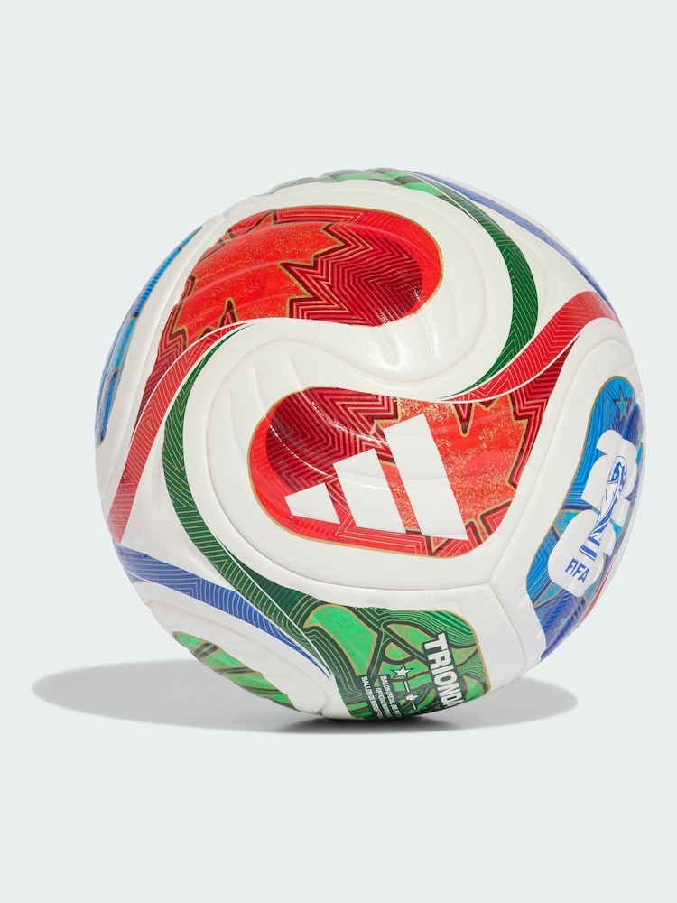adidas White FIFA World Cup Trionda Pro Ball - Image 2 of 4 adidas White FIFA World Cup Trionda Pro Ball - Image 2 of 4