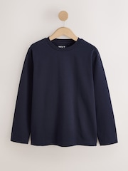 Різнокольоровий - Long Sleeve Crew Neck Heavyweight T-Shirts 3 Pack - Image 4 of 6