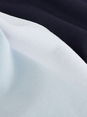 Різнокольоровий - Long Sleeve Crew Neck Heavyweight T-Shirts 3 Pack - Image 6 of 6