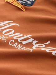 Tan Brown Crew Neck Long Sleeve Top - Image 8 of 9