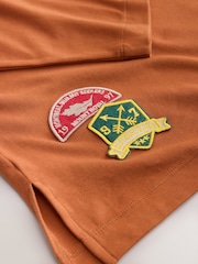 Tan Brown Crew Neck Long Sleeve Top - Image 9 of 9