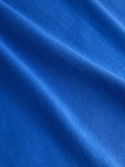 Cobalt Blue Racoon Relaxed Fit Graphic Long Sleeve Cotton T-Shirt (3-16yrs) - Image 4 of 4