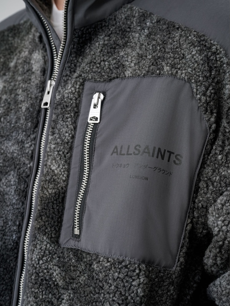 smALLSAINTS Washed Black Underground Fleece - Image 12 of 12 smALLSAINTS Washed Black Underground Fleece - Image 12 of 12