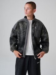 smALLSAINTS Washed Black Underground Fleece - Image 2 of 12
