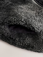 smALLSAINTS Washed Black Underground Fleece - Image 9 of 12