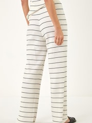 Roman White Stripe Wide Leg Trousers - Image 3 of 5