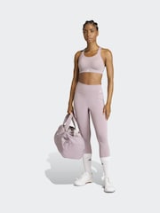 adidas Purple Optime Workout High Support Bra - Image 3 of 7