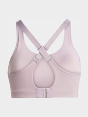 adidas Purple Optime Workout High Support Bra - Image 7 of 7