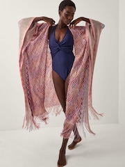 Monsoon Pink Catia Beach Cover-Up - Image 1 of 5