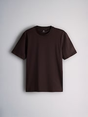 The Set 3 Pack Supima T-Shirts Brown - Image 4 of 6