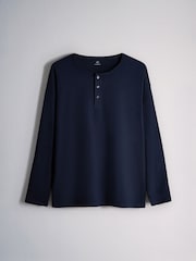 The Set 4PK Long Sleeve Henley Top - תמונה 2 מתוך 7