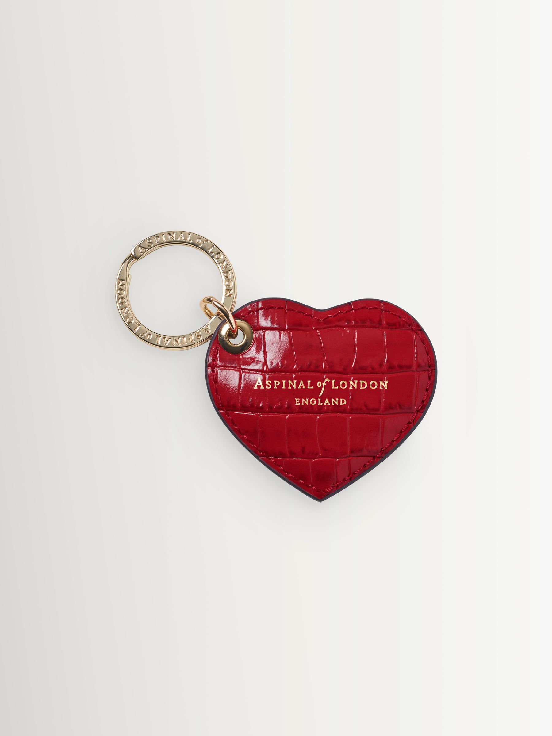 Buy Aspinal of London Red Small Heart Keyring from Next USA