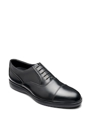 Loake Black Waxy Leather Padded Collar Chukka Boots - Image 2 of 3