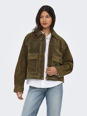 Only Veste femme à col en daim - Image 4 de 8