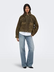Only Veste femme à col en daim - Image 5 de 8