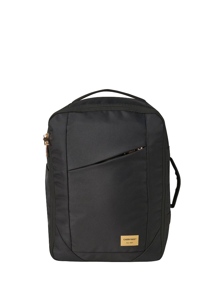 Cabin Max Black Manhattan Under Seat Backpack - Image 1 of 6