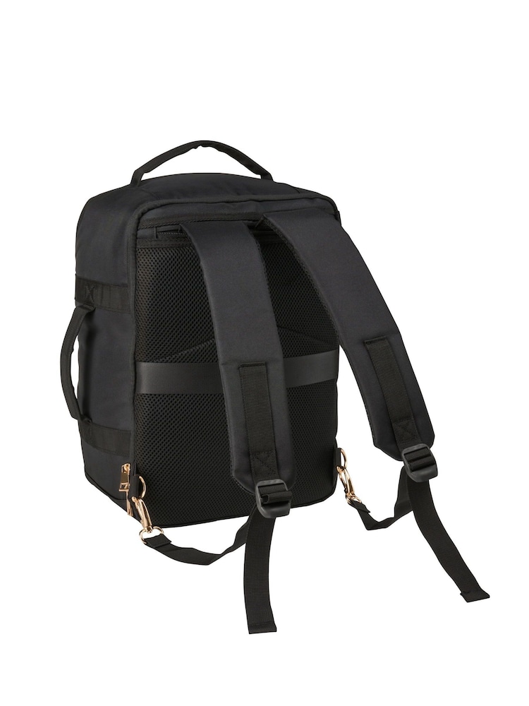 Cabin Max Black Manhattan Under Seat Backpack - Image 2 of 6