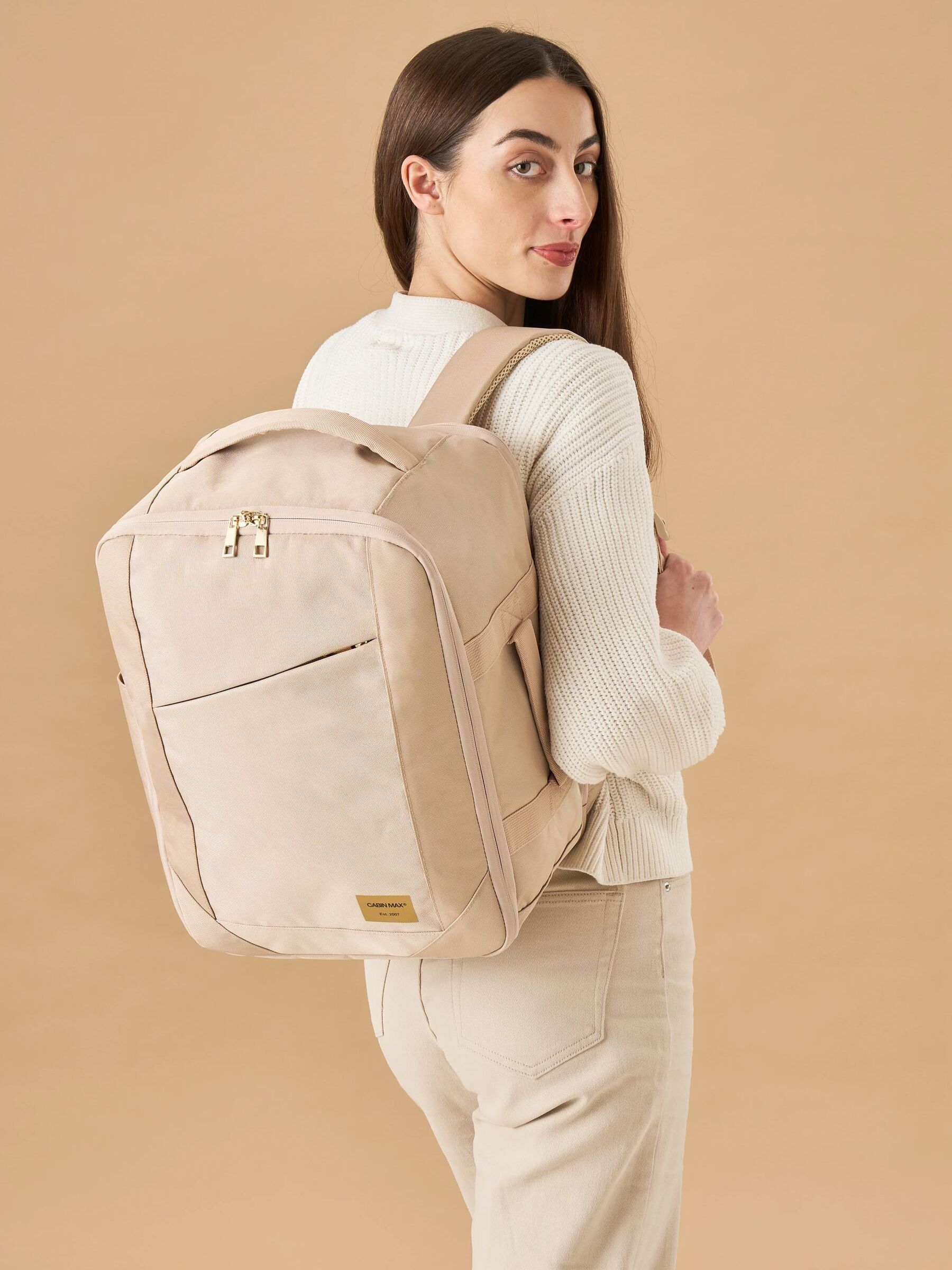 Cabin Max Women's Gold Manhattan Under Seat Backpack