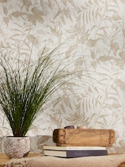 Galerie Wallcoverings Natural Horizon Tree Leaf A4 Wallpaper Sample - Image 3 of 5