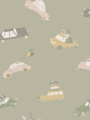 Galerie Wallcoverings Green Resan A4 Wallpaper Sample - Image 2 of 2