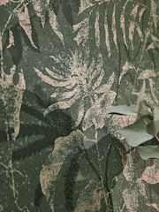 Galerie Wallcoverings Green Horizon Tree Leaf A4 Wallpaper Sample - Image 1 of 5